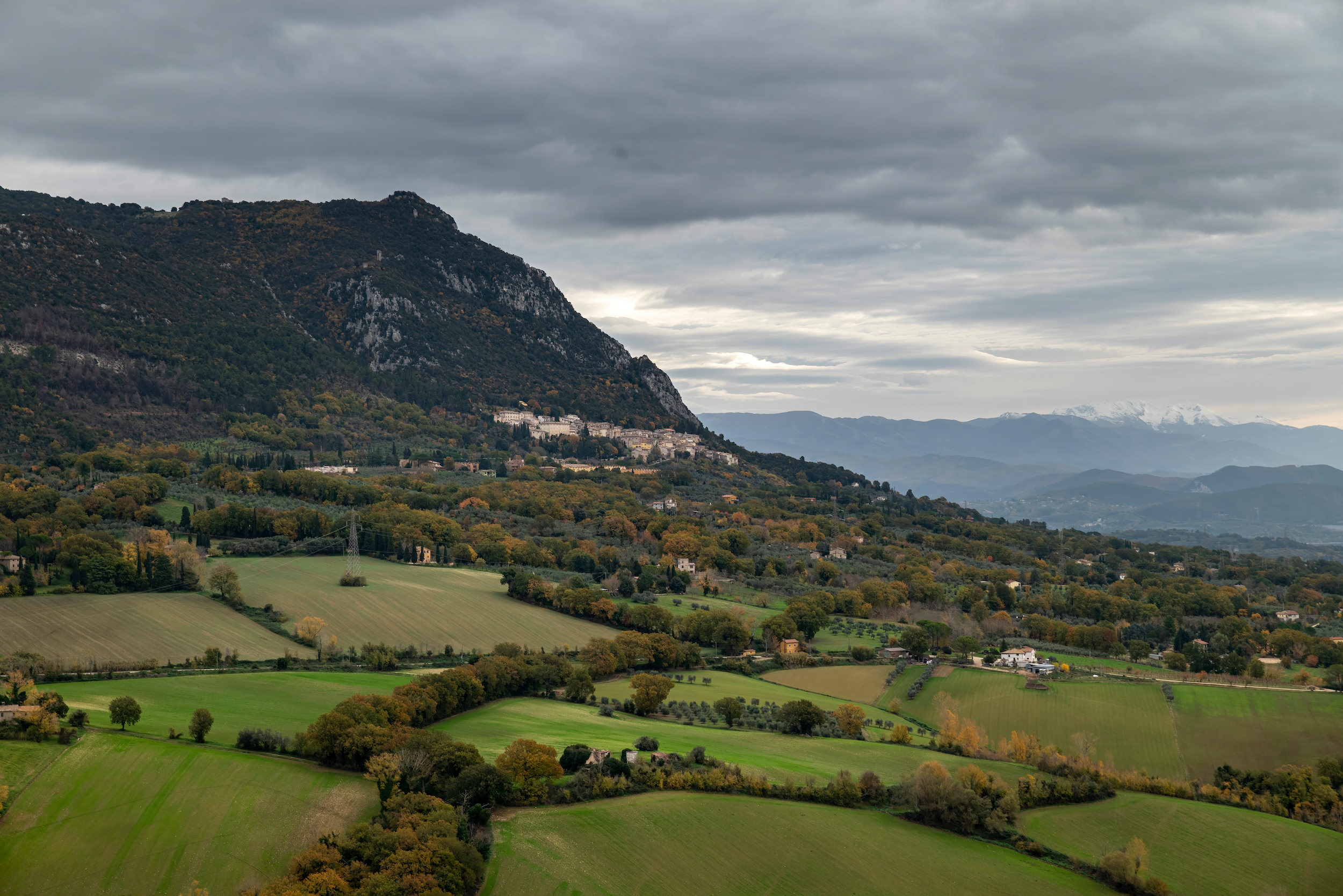 Cesi village above the city of Terni